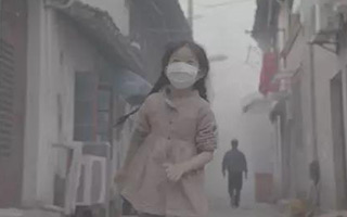 微笑行动暖心公益广告《戴口罩的小女孩》