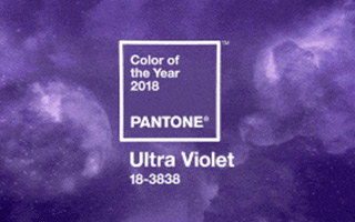 Pantone 公布 2018 年度代表色「紫外光」，象征着无限的可能