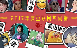 可能是最全的 2017 年度互联网热词榜 Top 100！