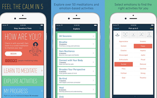 一个屡获殊荣的冥想和正念应用程序：Stop, Breathe & Think