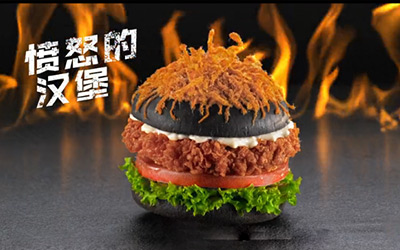 肯德基红黑CP堡×黄子韬 ：敢爱敢怼高调上市