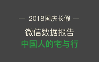 微信数据报告：日运动量不超过100步，2100万人宅出新境界