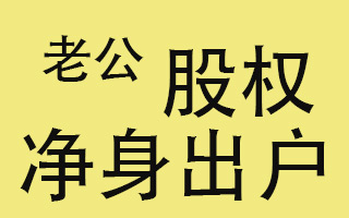 你老公一分钱股权都没有？但是你老婆会写文章呐！