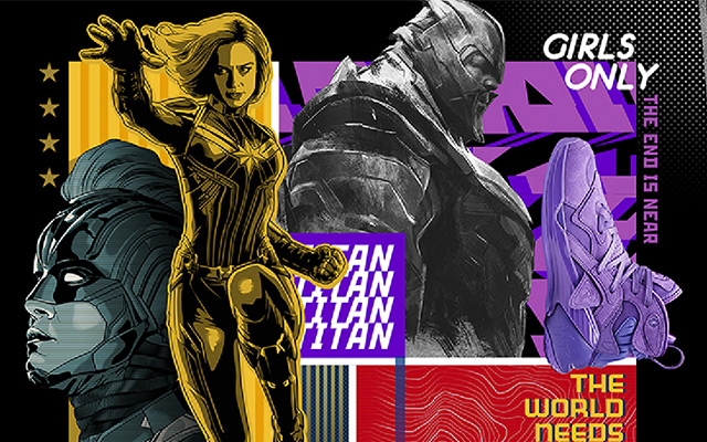 安踏漫威联名：引爆漫威宇宙的无限女子力！