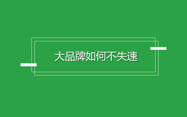 品牌进化论：大品牌如何不失速