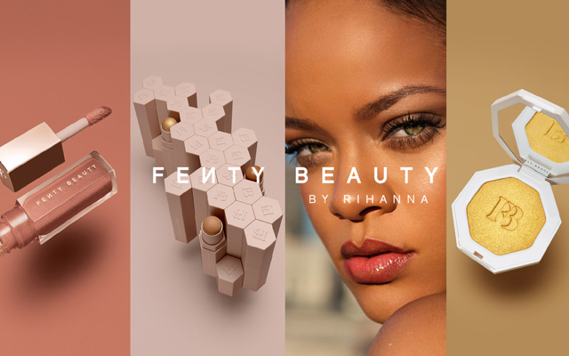 蕾哈娜美妆品牌Fenty Beauty广告赏：女人、几何、极致的性感