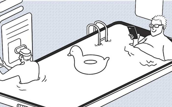 圖解我們活在<em>手機</em>里的一天