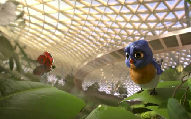 新加坡樟宜机场耗资85亿，竟然有鸟飞来飞去？