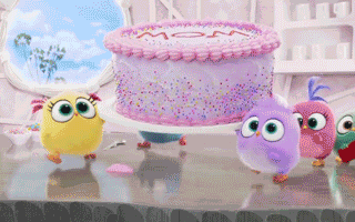 愤怒的小鸟：想吃蛋糕了，所以给妈咪唱了首歌