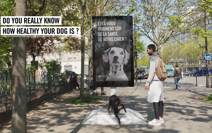 普瑞纳：请让狗狗们在巴黎的路边“随意”撒尿