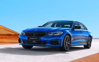 BMW 全新3系主视觉与美图拍摄KV展示