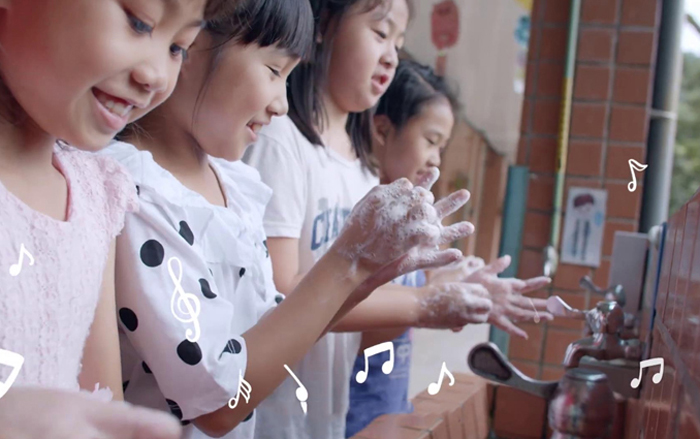花王推出音乐洗手瓶，让孩子「乐在洗手」