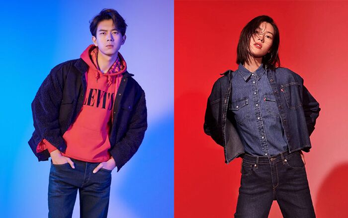 Levi's：刘雯、李现携手演绎，红撞蓝的酷炫调调