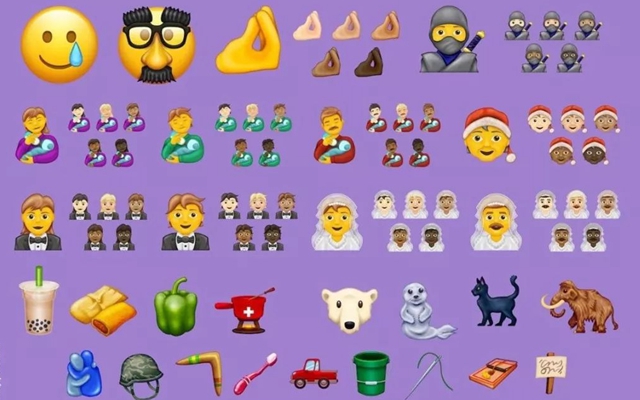 117个全新 emoji 诞生！“笑中含泪”成为最受关注表情