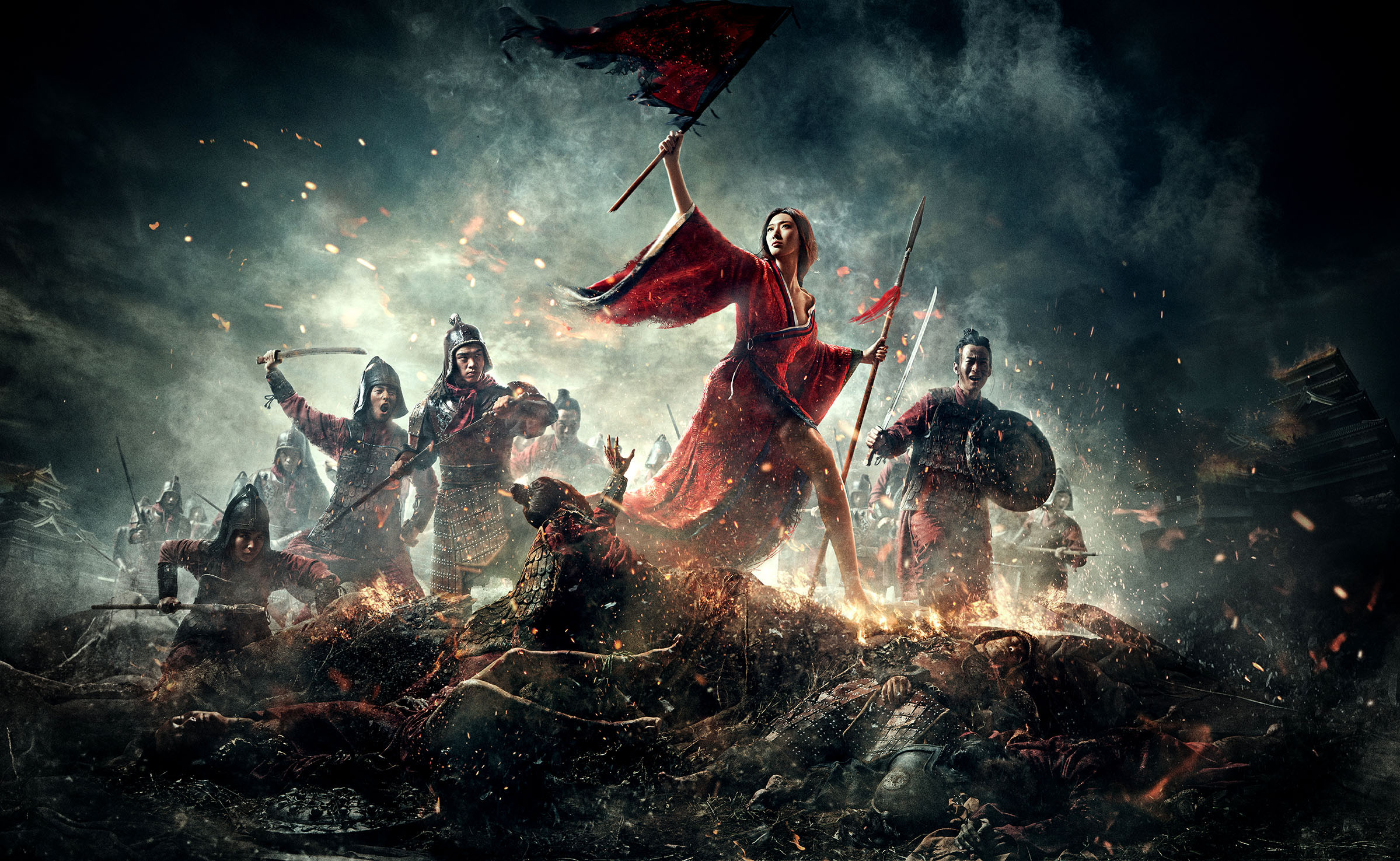 如何把古典油画搬到游戏广告画面里