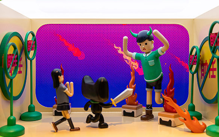 天猫超市办小事纪展，微缩10组生活故事