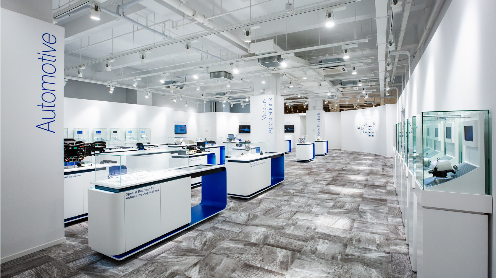 美蓓亞三美企業(yè)技術展廳