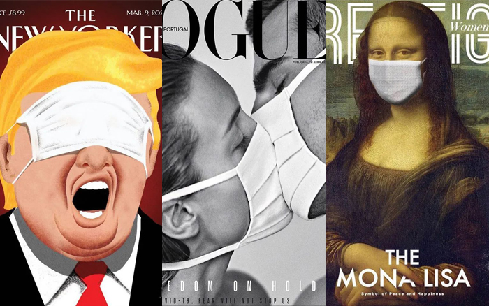 面对疫情，这些著名杂志推出特别版封面