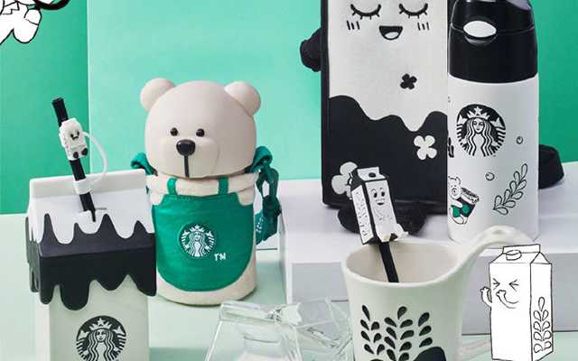 星巴克推出熊店长环保系列，给咖啡渣第二次生命