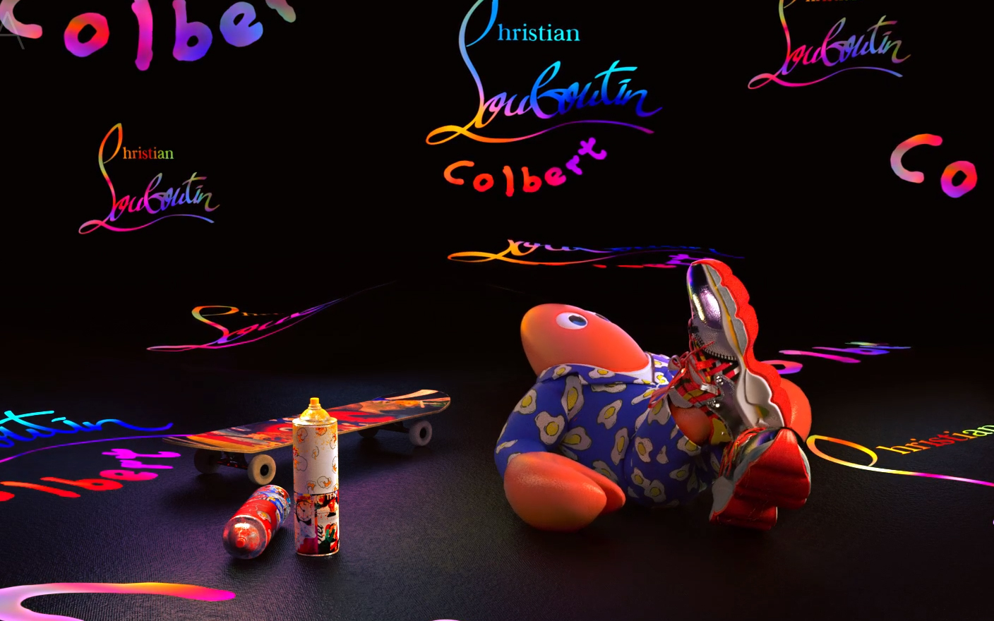 商業案例 | Christian Louboutin x Philip Colbert 跨界合作創意動畫