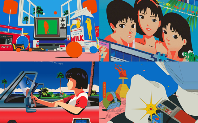 这些citypop风格插画 让我想起童年的日本动漫 数英