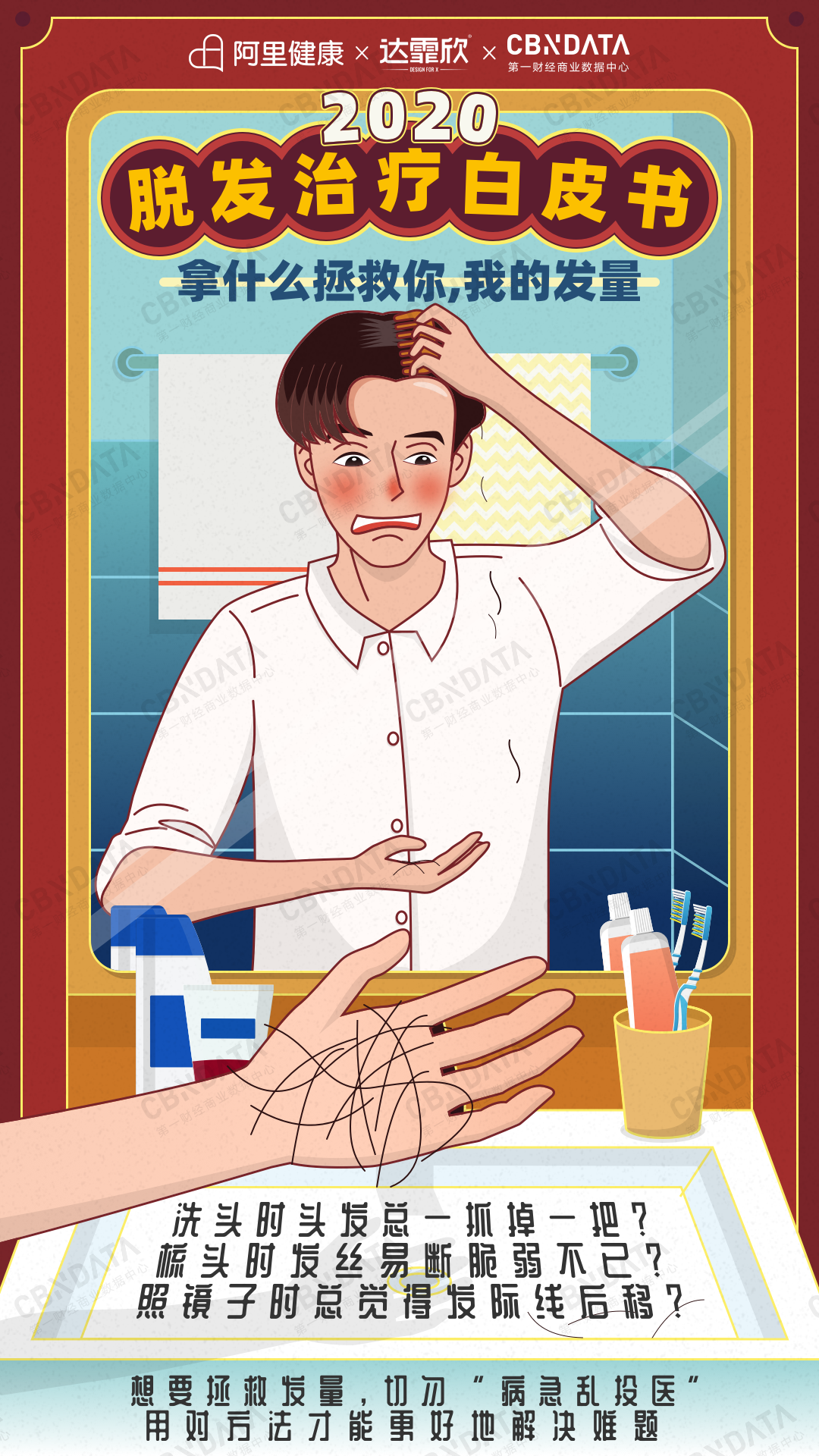 线上脱发治疗药物消费增长80％，是谁撑起了这“秃”如其来的生意