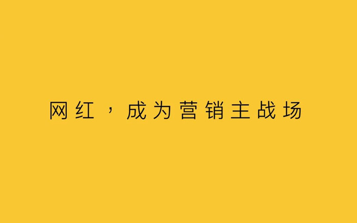 网红，成为营销主战场