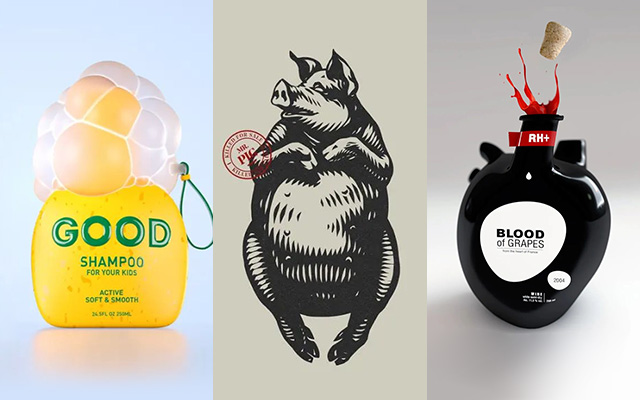 俄罗斯设计师的8个创意脑洞，沐浴露、猪肉盒、心脏红酒瓶...