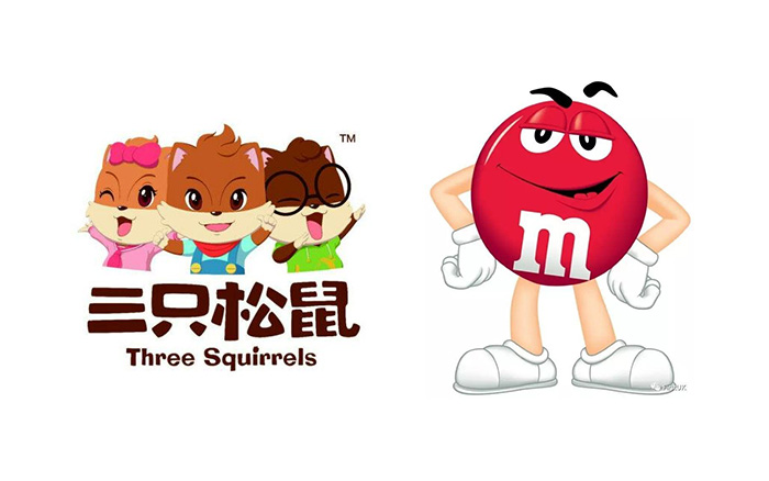 三只松鼠对比M&M's，差在哪里？