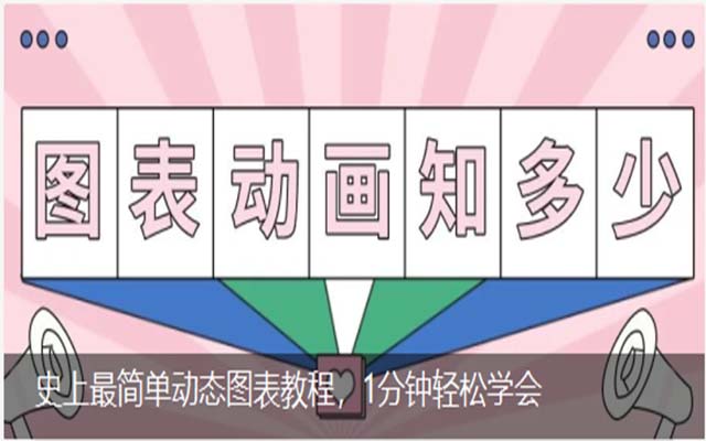 史上最簡單動態圖表教程，1分鐘輕松學會