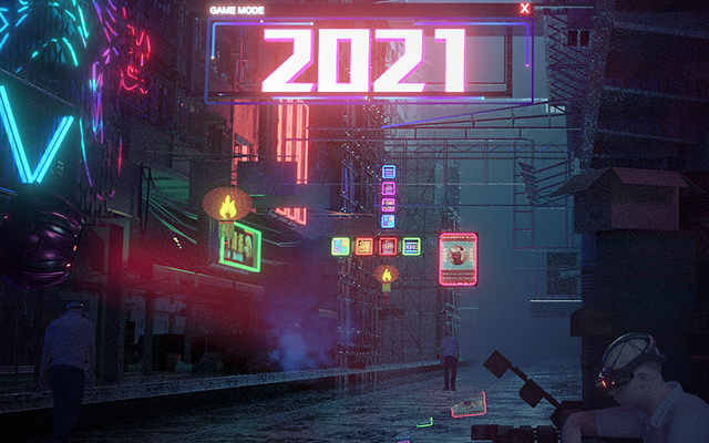 Cyberpunk Spring Festival