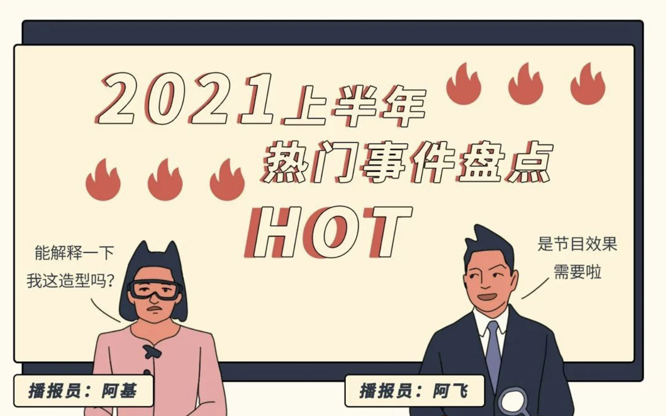 2021刷屏朋友圈的50个热点，你看过几条？