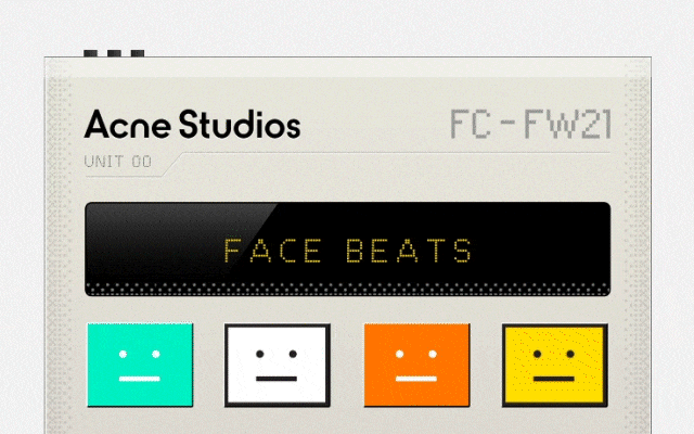 Acne Studios“打脸”小游戏：创作你的个性音乐
