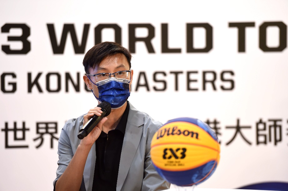 林漢源擔任「FIBA 3×3世界巡迴賽香港學界推廣籌委會小組主席」