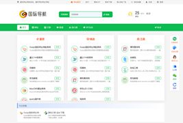 国际网址导航系统v5.0/Thinkphp网址导航系统源码