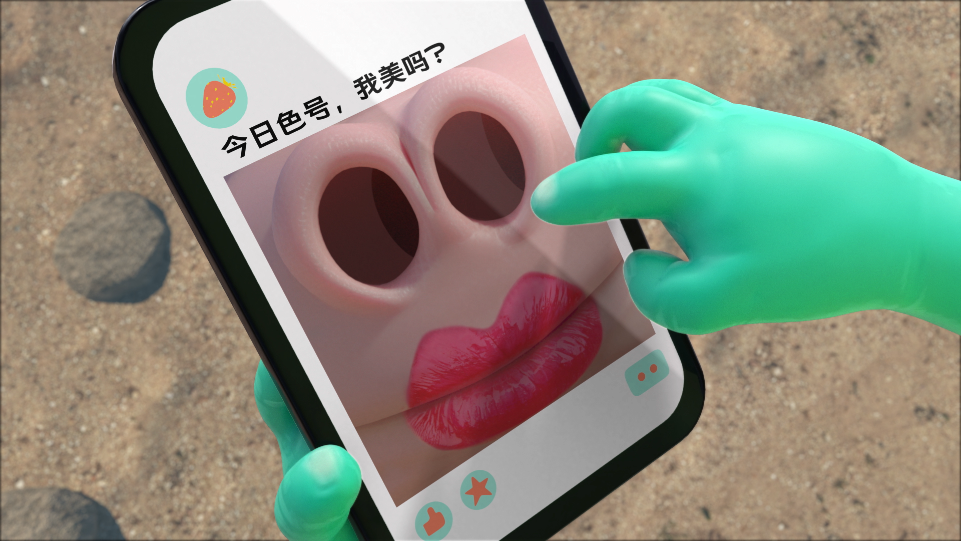 vivo S7雙11動畫，恐龍自拍也和人類一個樣