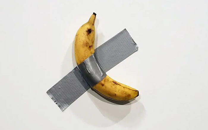 一根香蕉卖出百万天价！把网友彻底看无语了：到底什么是艺术