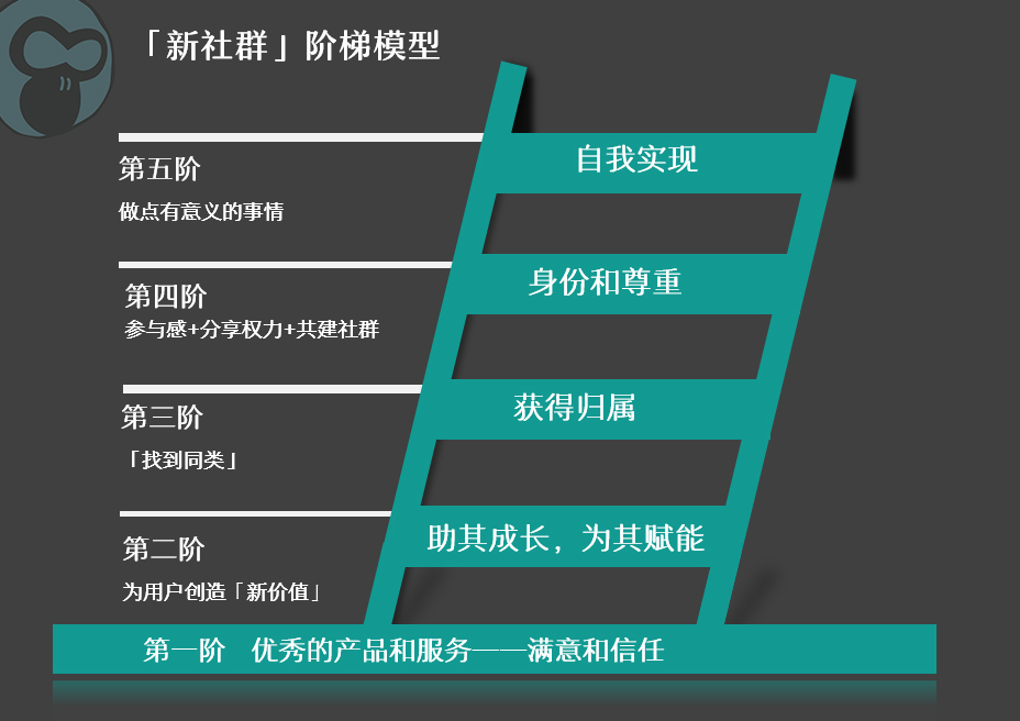 「新社群」Tribe创新方法论（2）——新模型：放下漏斗，搬起梯子