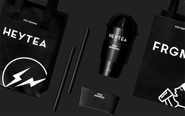 喜茶携手藤原浩玩转黑色灵感，大胆创造不设限的茶饮体验