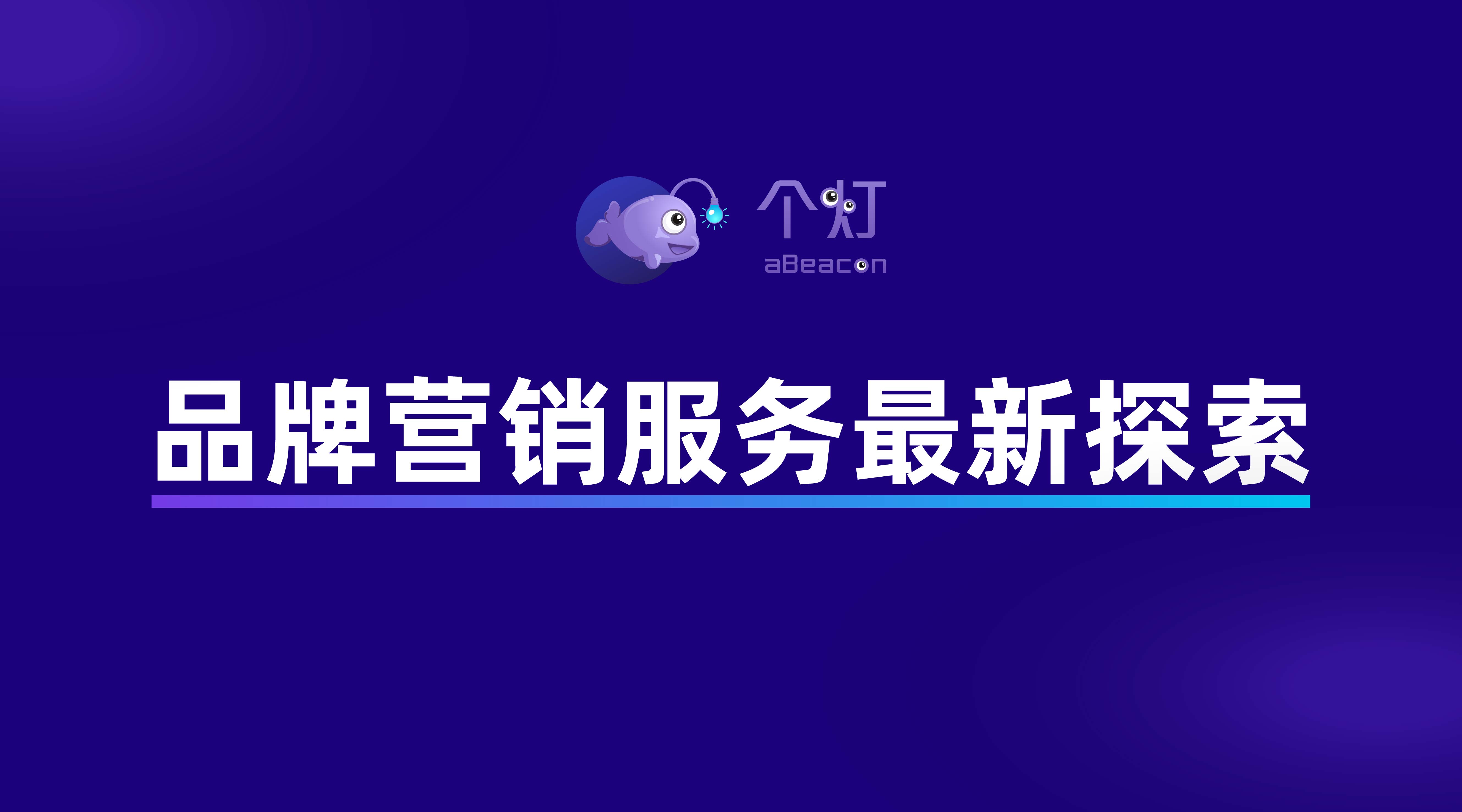 个灯品牌营销：打磨个灯数盘，上线个灯魔盘，探索大数据联合计算