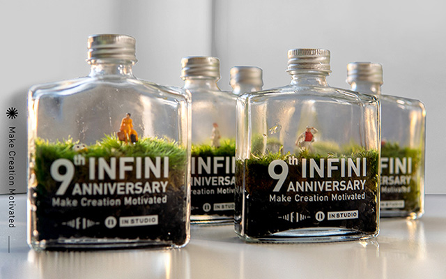 INFINI 映纷创意九周年，送上一瓶装满希望的春意