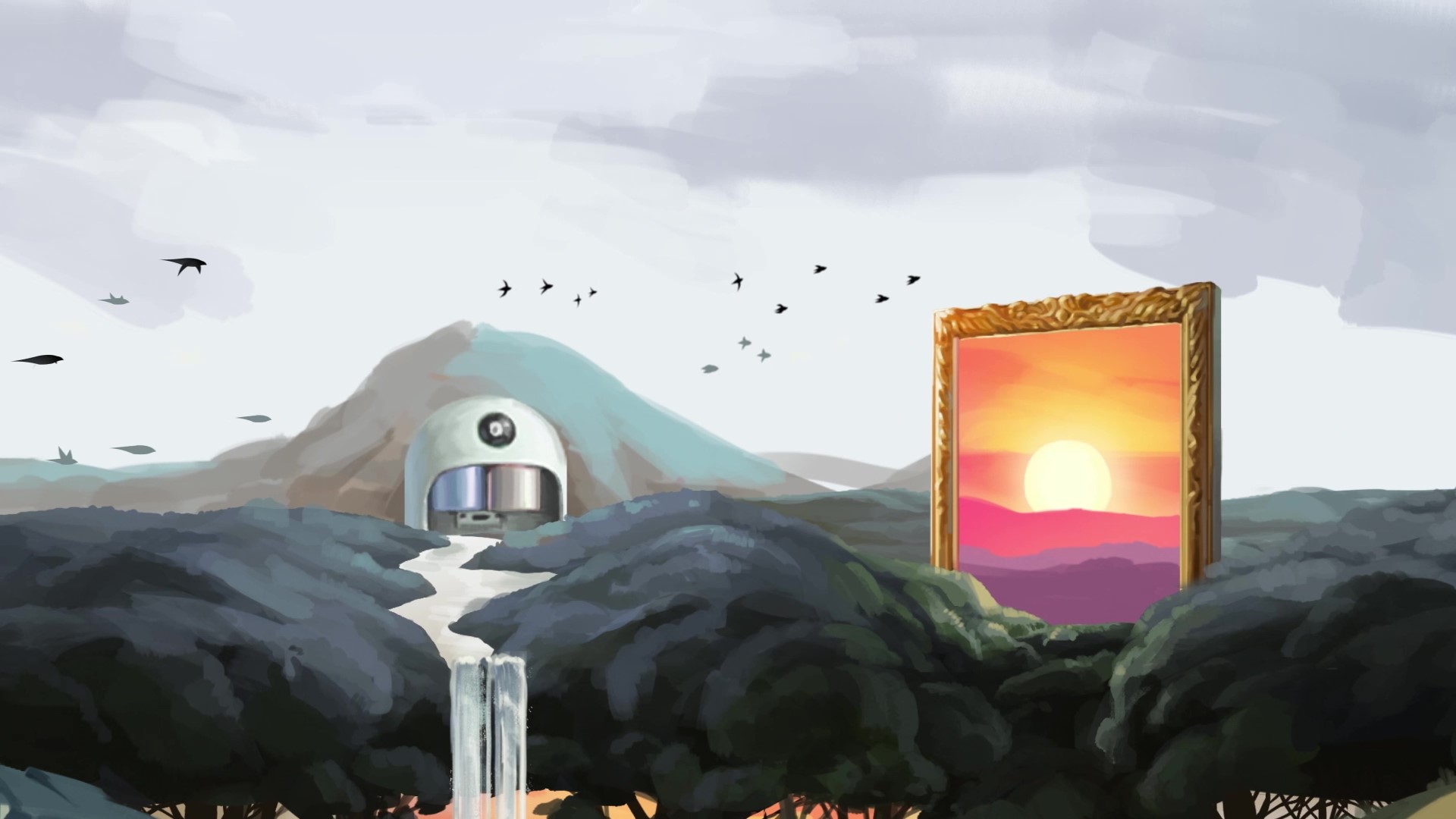 别猜了，这不是啥奢侈品广告。