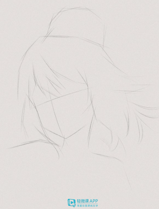 如何繪制人物素描？動漫少女的素描教程