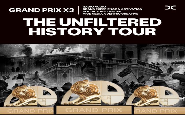 电通创意印度The Unfiltered History Tour狂揽戛纳3座全场大奖与1座钛狮奖！｜Dentsu Rocks!