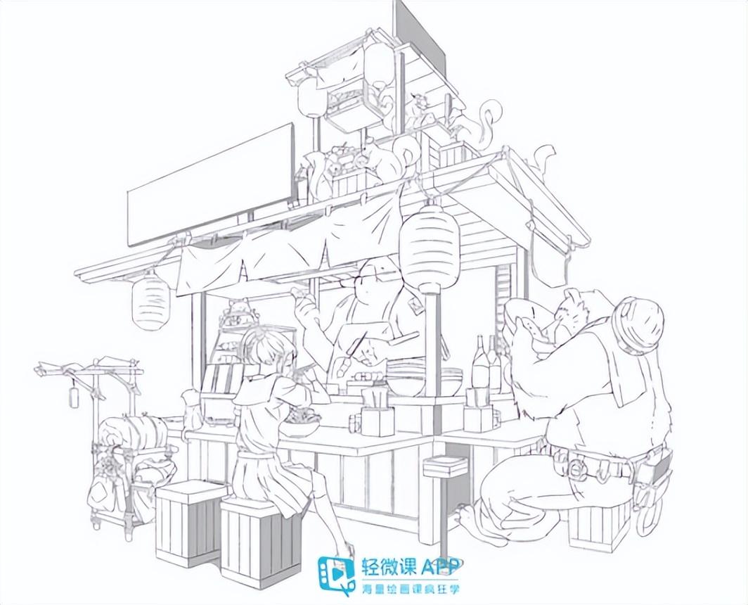 板繪怎么畫線稿？畫線稿人物步驟