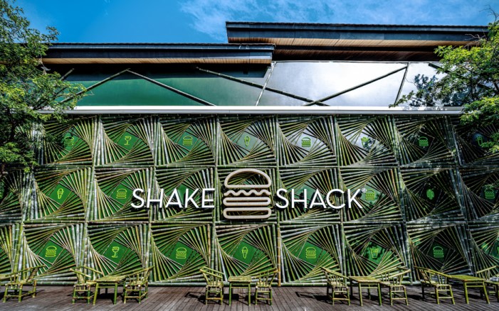 Shake Shack成都新店，打造大型艺术装置“成都竹堡”