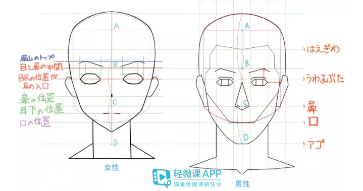 怎么画动漫人物五官？漫画人物五官的画法