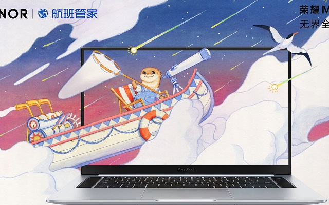 荣耀：MagicBook Pro壁纸和荣耀手5环表盘艺术家跨界合作