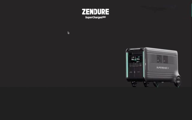 Zendure征拓預熱頁設計：未來科技高能來襲