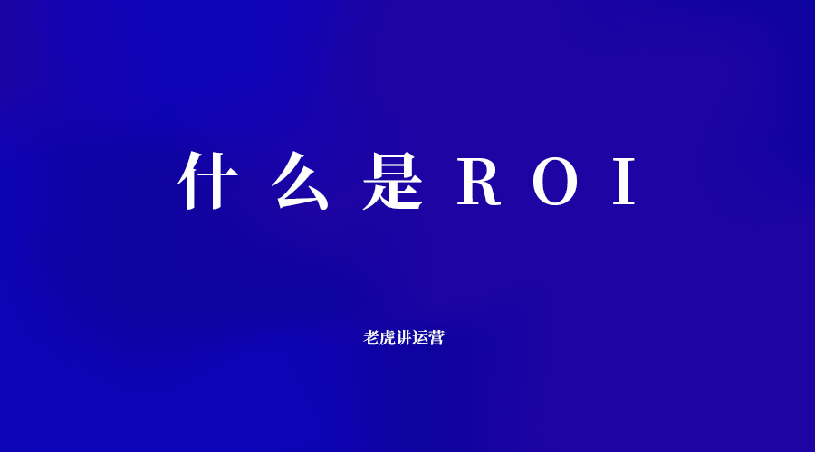 什么是ROI？